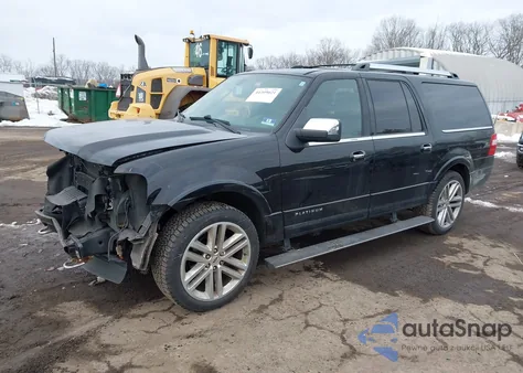 2017 Ford Expedition El Platinum from USA, damaged, VIN 1FMJK1MT2HEA24710